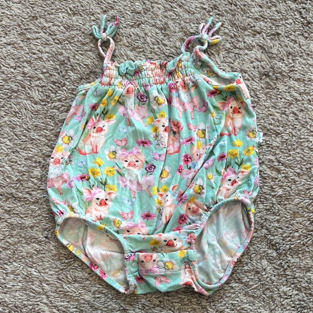 Posh Peanut 0-3mo Missy Bubble Romper